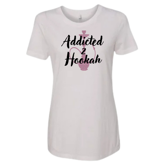 Pink Glitter Hookah T-Shirt